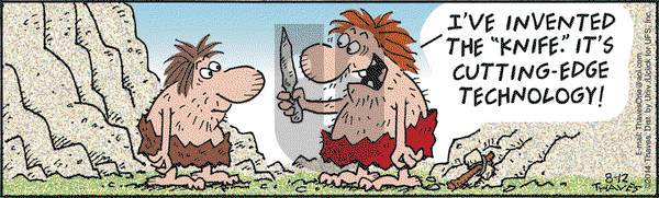 Frank and Ernest on Tuesday August 12, 2014 Comic Strip