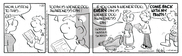 Drabble on Saturday January 20, 2007 Comic Strip