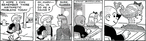 Nancy Classics on Tuesday December 6, 2016 Comic Strip