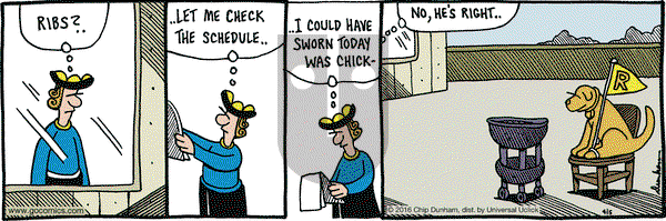 Overboard on Tuesday April 5, 2016 Comic Strip