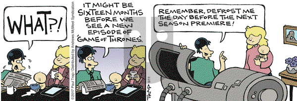 Thatababy on Monday September 11, 2017 Comic Strip