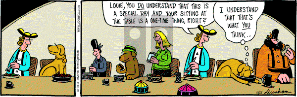 Overboard - Thursday November 27, 2003 Comic Strip