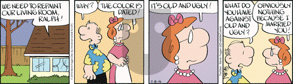 Drabble - Monday February 8, 2016 Comic Strip