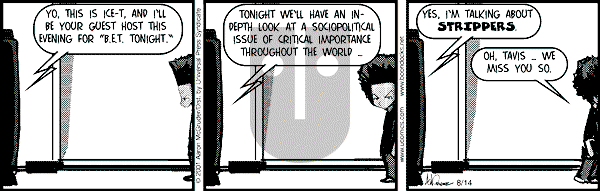 The Boondocks on Tuesday March 17, 2009 Comic Strip