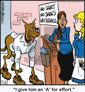 Marmaduke on Wednesday November 21, 2018 Comic Strip