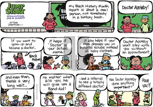 JumpStart on Sunday February 24, 2019 Comic Strip