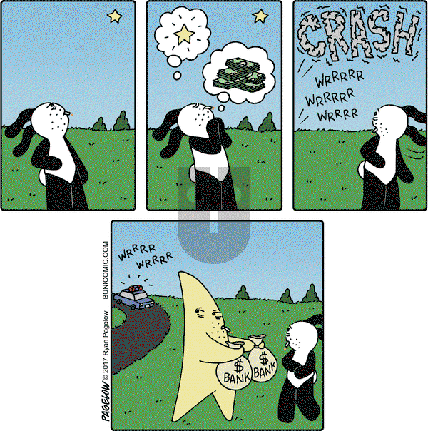 Buni on Wednesday March 15, 2017 Comic Strip