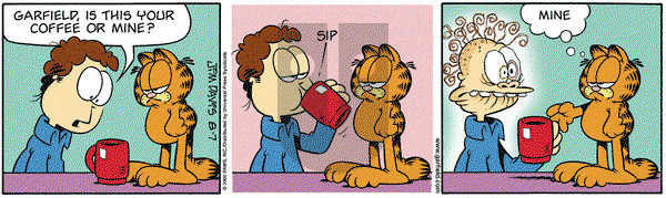 Garfield - Monday August 7, 2000 Comic Strip