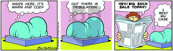 Garfield on Monday March 22, 1999 Comic Strip