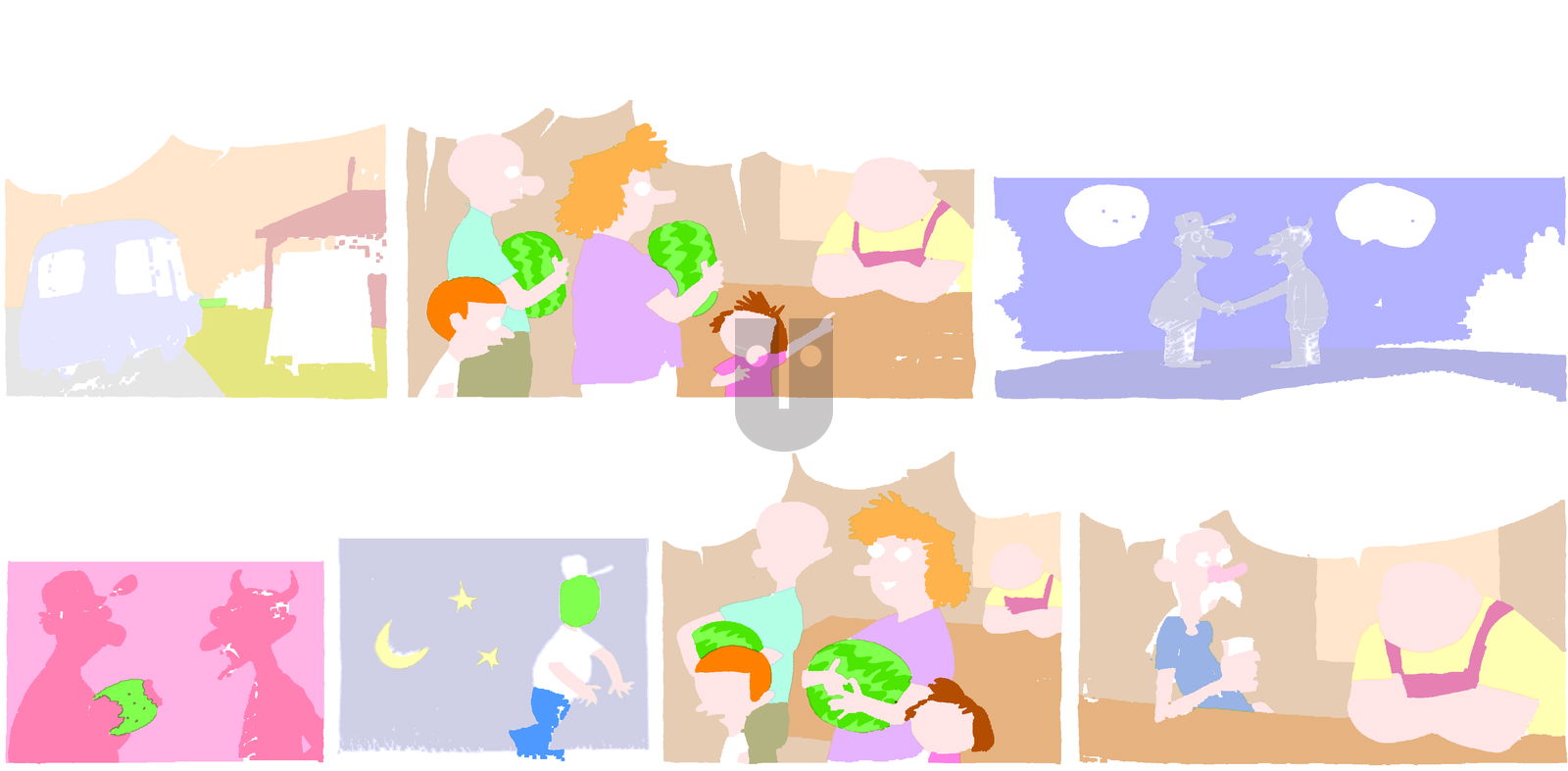 Cul de Sac on Sunday August 10, 2014 Comic Strip