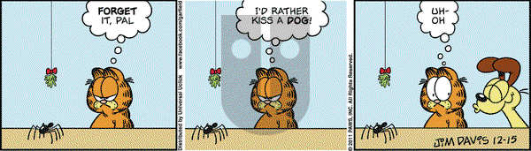 Garfield on Thursday December 15, 2011 Comic Strip