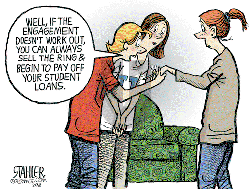 Jeff Stahler on Wednesday April 6, 2016 Comic Strip