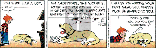 Red and Rover on Friday March 31, 2017 Comic Strip