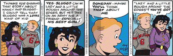 Nancy on Wednesday February 28, 2018 Comic Strip