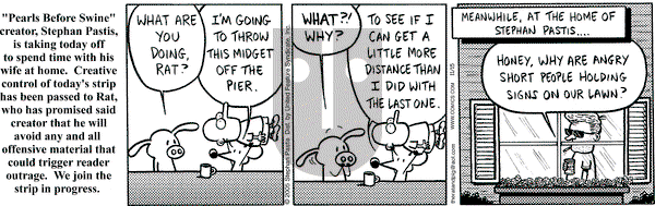 Pearls Before Swine on Tuesday November 15, 2005 Comic Strip
