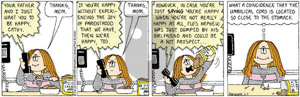 Cathy Classics - Thursday May 9, 2002 Comic Strip