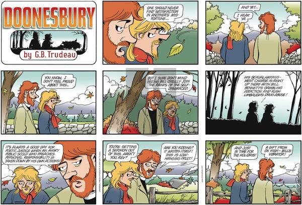Doonesbury on Sunday November 21, 2004 Comic Strip