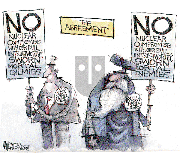 Matt Davies on Thursday April 2, 2015 Comic Strip