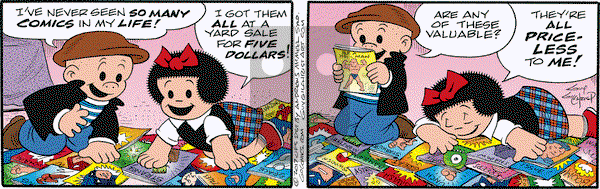 Nancy on Monday June 5, 2017 Comic Strip