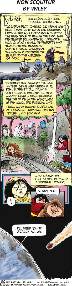 Non Sequitur on Sunday April 21, 2019 Comic Strip