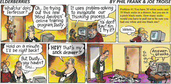 The Elderberries on Sunday November 19, 2006 Comic Strip