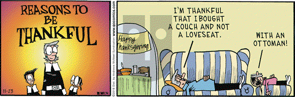 Grand Avenue on Friday November 23, 2018 Comic Strip