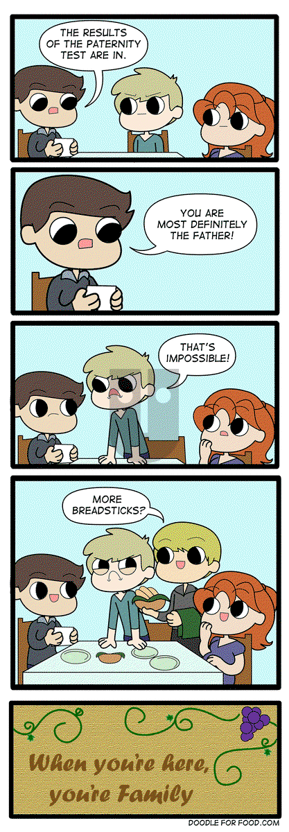 Doodle for Food on Monday November 6, 2017 Comic Strip