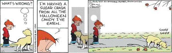 Red and Rover on Thursday November 1, 2018 Comic Strip
