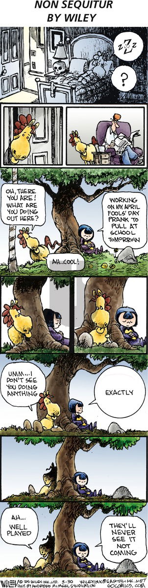 Non Sequitur on Sunday March 30, 2025 Comic Strip