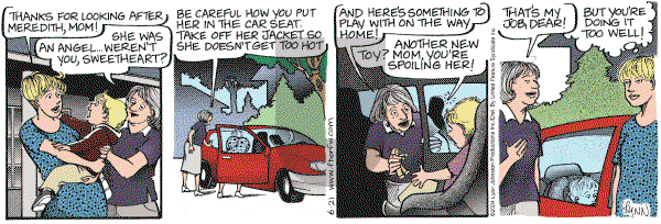 For Better or For Worse - Monday June 21, 2004 Comic Strip