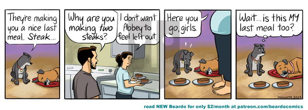 Beardo on Tuesday August 20, 2024 Comic Strip