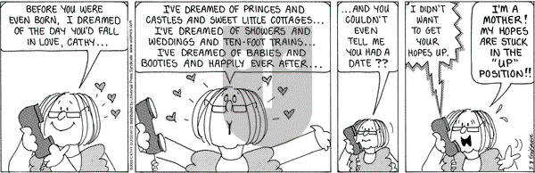 Cathy Classics on Thursday May 8, 2025 Comic Strip