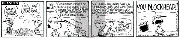 Peanuts on Monday July 31, 1967 Comic Strip