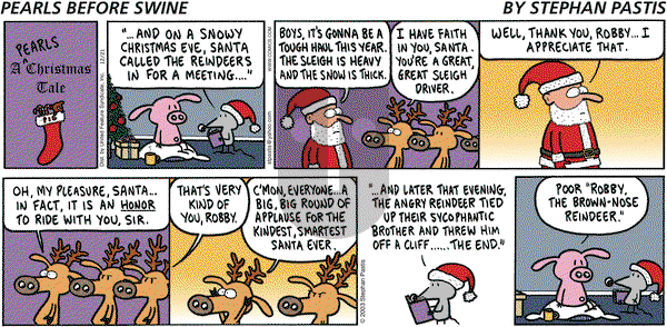 Pearls Before Swine on Saturday December 24, 2005 Comic Strip