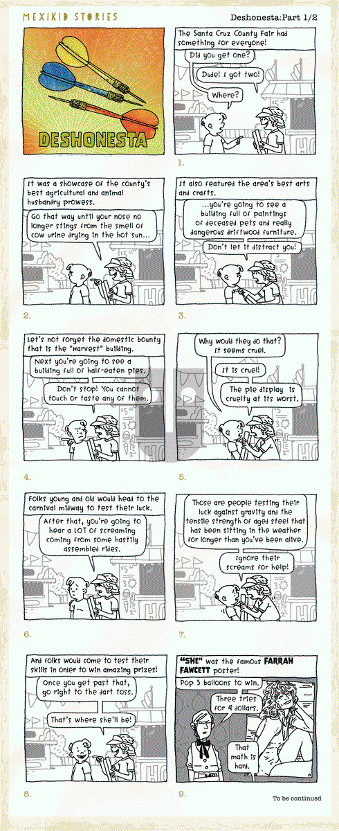Mexikid Stories on Thursday September 7, 2023 Comic Strip