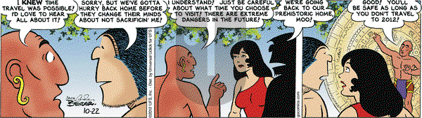 Alley Oop on Monday October 22, 2012 Comic Strip