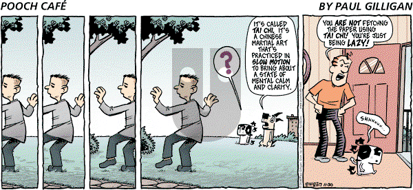 Pooch Cafe on Sunday November 30, 2008 Comic Strip