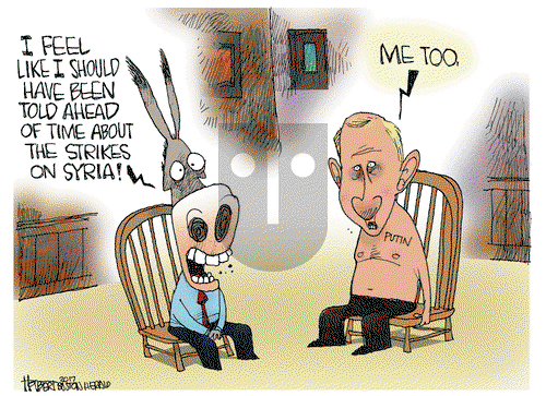 Jerry Holbert on Monday April 10, 2017 Comic Strip