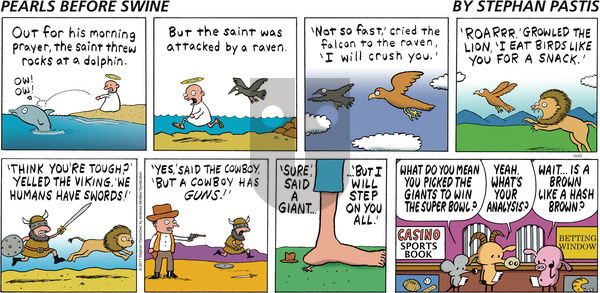Pearls Before Swine on Sunday October 22, 2017 Comic Strip