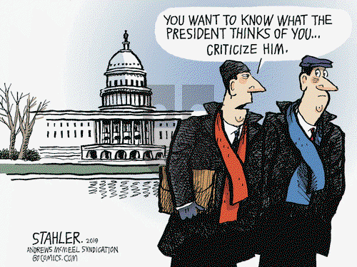 Jeff Stahler on Wednesday December 4, 2019 Comic Strip