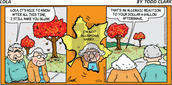 Lola - Sunday November 13, 2011 Comic Strip