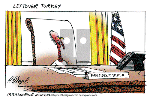 Henry Payne - Monday December 2, 2024 Comic Strip