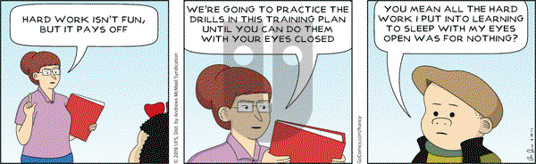 Nancy on Monday June 10, 2019 Comic Strip