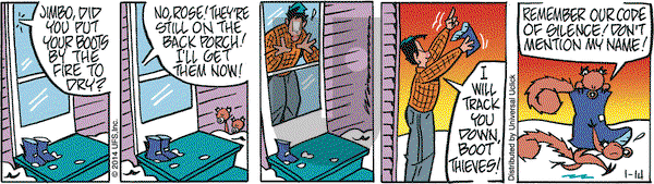 Rose is Rose on Tuesday January 14, 2014 Comic Strip