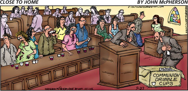 Close to Home on Sunday September 23, 2012 Comic Strip