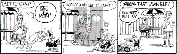 Monty on Friday April 27, 2001 Comic Strip