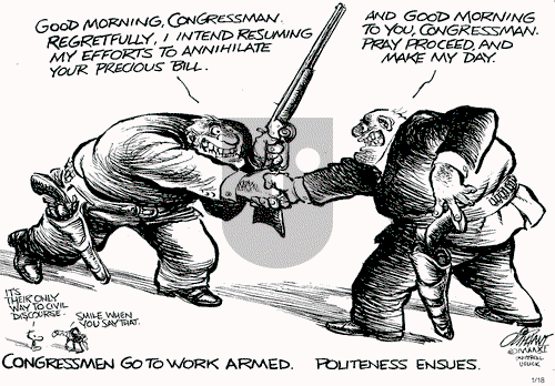 Pat Oliphant on Tuesday January 18, 2011 Comic Strip