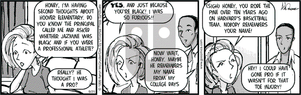 The Boondocks on Monday April 28, 2014 Comic Strip