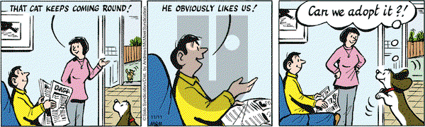 Fred Basset on Wednesday November 11, 2020 Comic Strip
