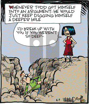 Reality Check on Saturday April 9, 2016 Comic Strip